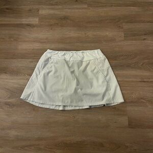 Light Gray Skort Tee Time